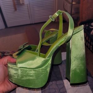 Nastygal platform heels